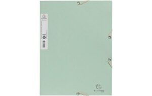 Exacompta Sammelmappe A4 AutentiK 400 g/m²,3 Klappen, salbei