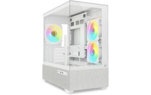 Sharkoon MK7 ARGB White microATX, 2x U3, TG, 4x 120 ARGB Ring Fan kaufen Schweiz | Mediatech.ch