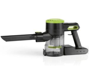 CLEAN Edition Akkustaubsauger Schwarz Grün 30-45min, 800ml, 13kPa, HEPA-13, LED, 140W