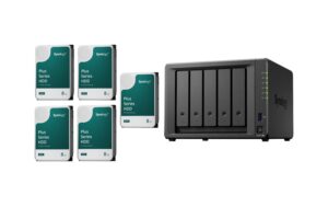 Synology DS1525+, 5-bay NAS inkl. 5x 8TB HDD Synology Plus HAT33x