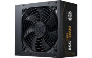 Netzteil Cooler Master, MWE V3 ATX3.1 550W 1x12cm Lüfter, 6xSATA
