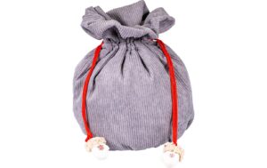 Kadastar Kartoffelsack Stripes & Gloves Ø 15.5 x 31 cm, aus Baumwolle und Polyester