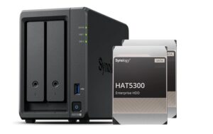 Synology DS725+, 2-bay NAS inkl. 2x 4TB HDD Synology HAT53x