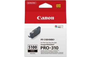 Tinte Canon PFI-5100MBK mattschwarz, PRO-310