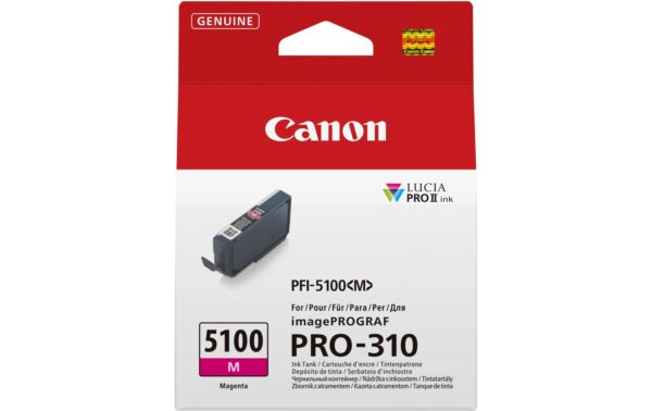 Tinte Canon PFI-5100M magenta, PRO-310 kaufen Schweiz | Mediatech.ch