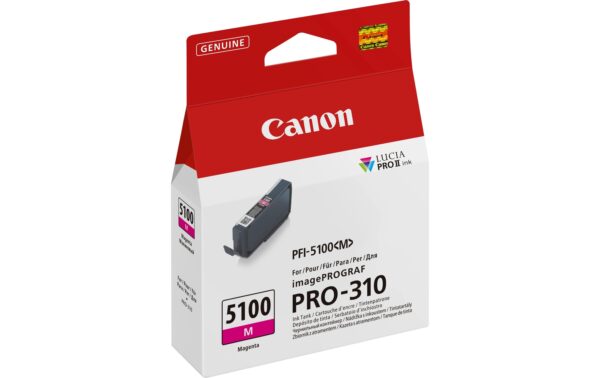 Tinte Canon PFI-5100M magenta, PRO-310