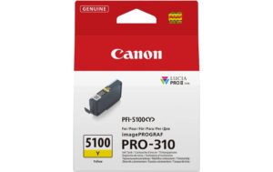 1942898 - Mediatech Tinte Canon PFI-5100Y yellow, PRO-310 kaufen Schweiz | Mediatech.ch