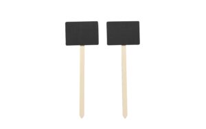 Glorex Mini Kreidetafel mit Stab, rechteckig, 4 Stk.