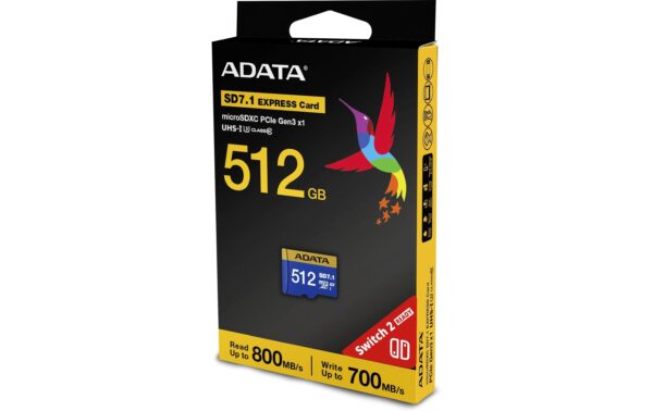 ADATA MICRO SDXC Card SD 7.1 512 GB 800/700 MB/s, Nintenso Switch 2 kaufen Schweiz | Mediatech.ch