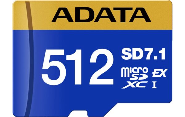 ADATA MICRO SDXC Card SD 7.1 512 GB 800/700 MB/s, Nintenso Switch 2