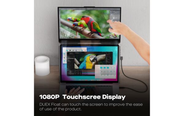 Duex Float 15.6 Touchscreen Touchscreen, USB-C, HDMI, Kickstand