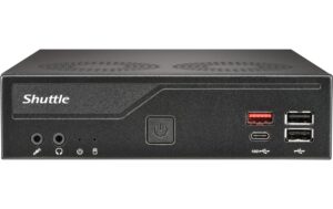 Shuttle Barebone DH810, schwarz Intel H810, 2x DDR5 SO-DIMM 5600