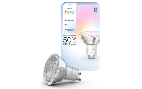 1947049 - Mediatech Philips Hue Essential White & Colour Ambiance GU10 Einzelpack 345lm