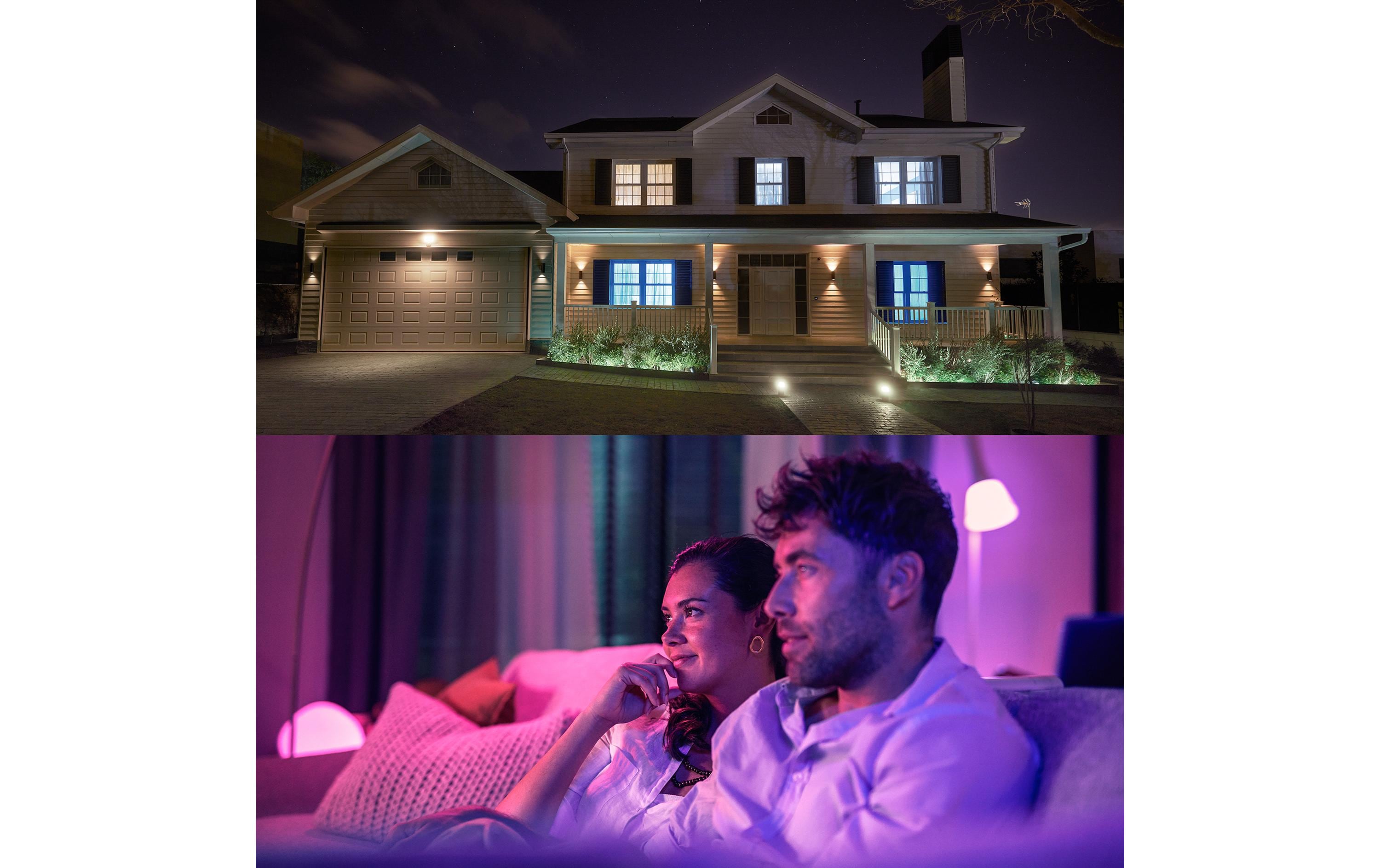 1947049_4 - Mediatech Philips Hue Essential White & Colour Ambiance GU10 Einzelpack 345lm