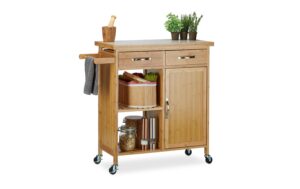 relaxdays Servierwagen mit Marmorplatte 85,5 x 89,5 x 36 cm kaufen Schweiz | Mediatech.ch