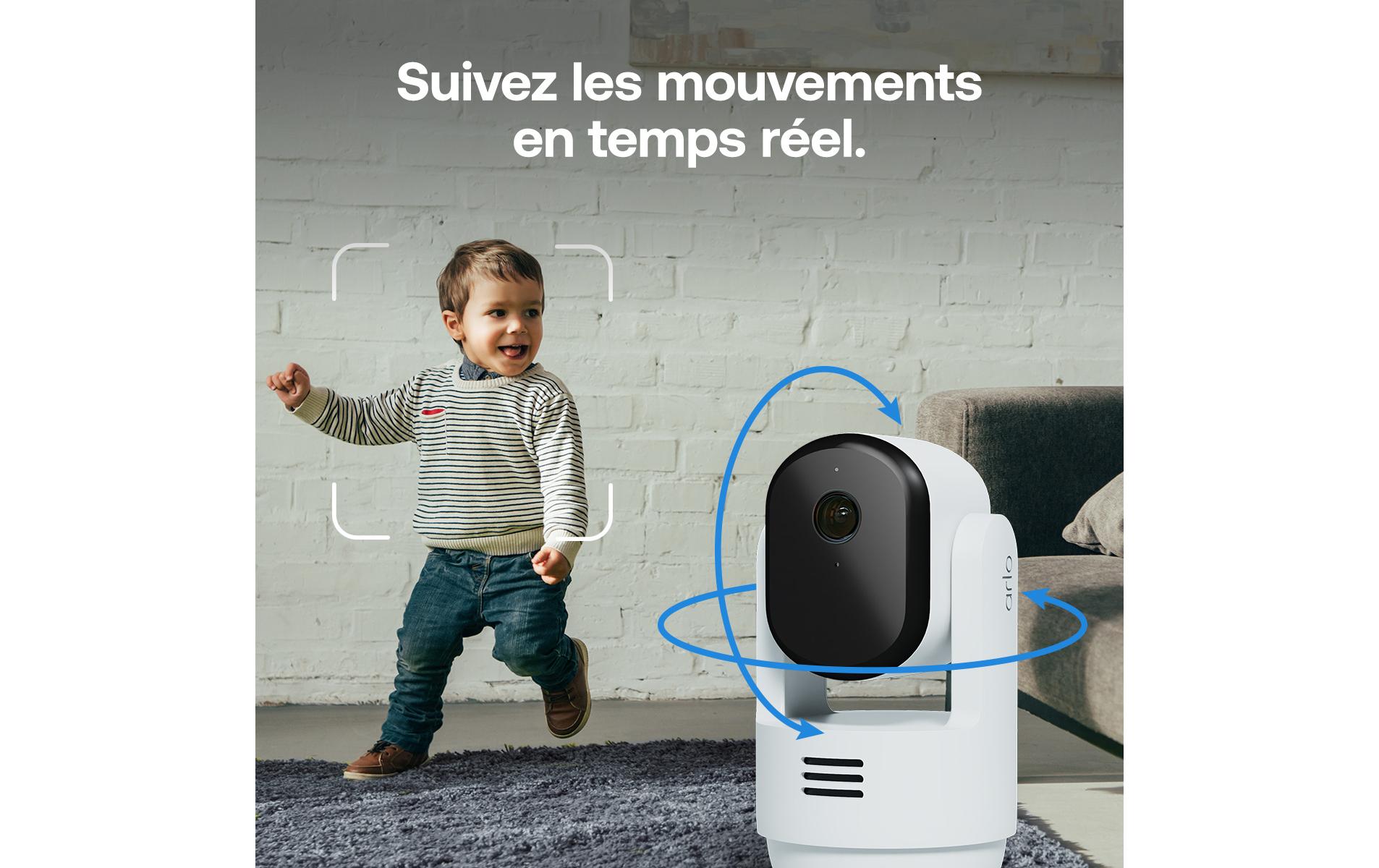 1947885_4 - Mediatech Arlo VMC2273: IP Kamera 2er Pack Arlo Essential3 IndoorPTZ-Kamera weiss