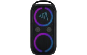 TechniSat Wummsbox BT-Speaker, schwarz bis 12h Akku, IPX4, Lightshow