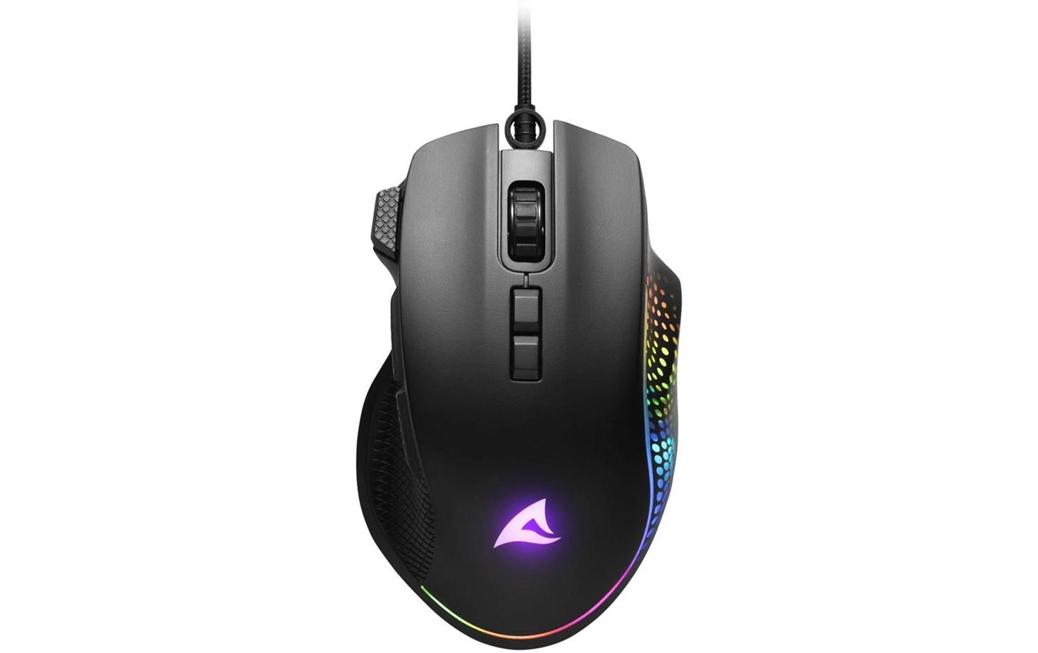 Sharkoon SHARK Force 3, optisch 8 Tasten, USB Kabel, 12800dpi kaufen Schweiz | Mediatech.ch