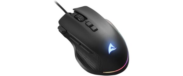 Sharkoon SHARK Force 3, optisch 8 Tasten, USB Kabel, 12800dpi