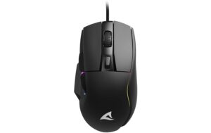 Sharkoon SKILLER SGM35, optisch, black 6 Tasten, USB Kabel, 6400dpi