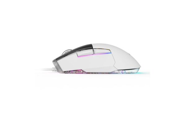 Sharkoon SKILLER SGM35, optisch, white 6 Tasten, USB Kabel, 6400dpi