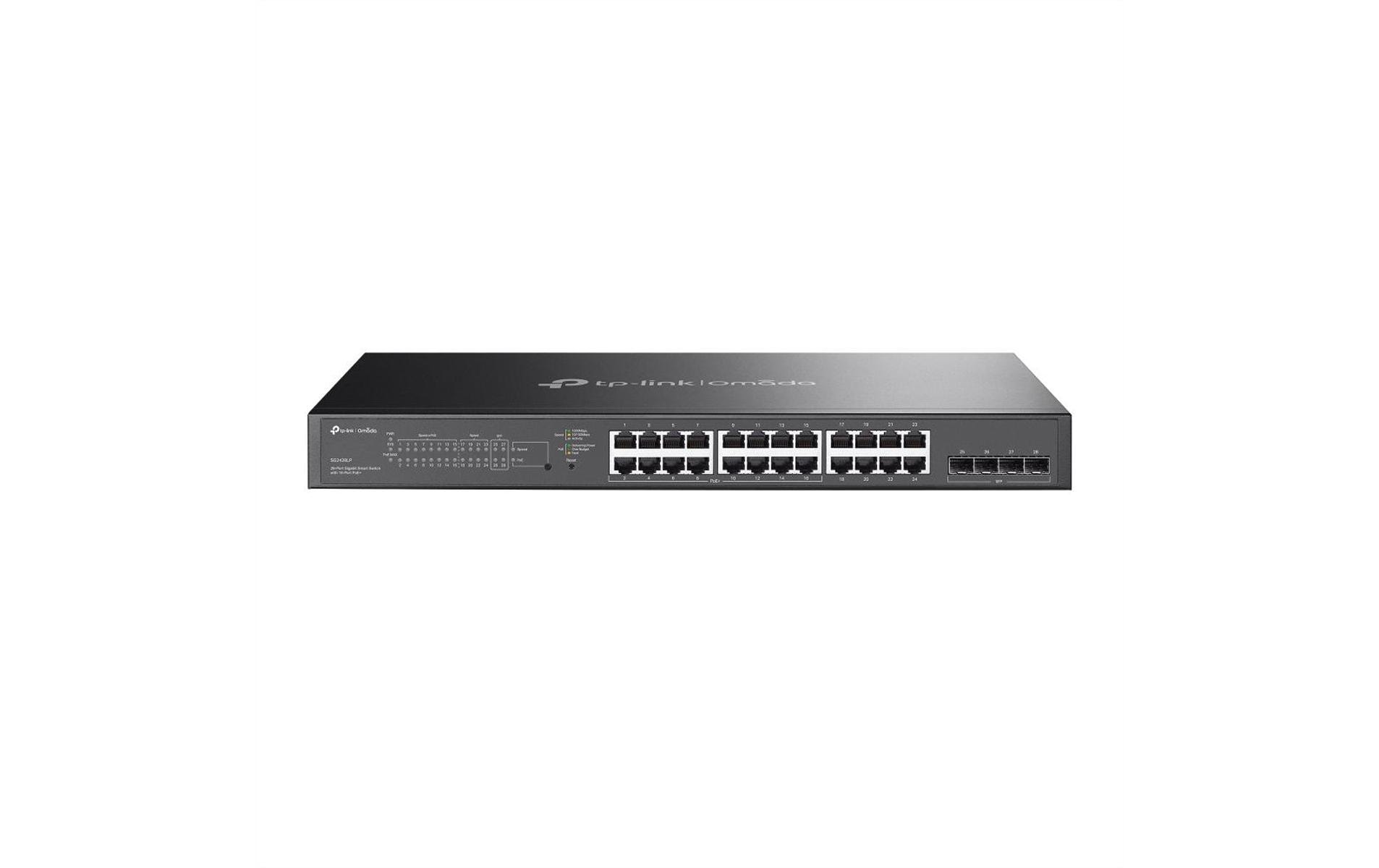 1949892 - Mediatech TP-Link SG2428LP Smart Gigabit Switch Omada 28-Port, 24*PoE+, 4*SFP kaufen Schweiz | Mediatech.ch