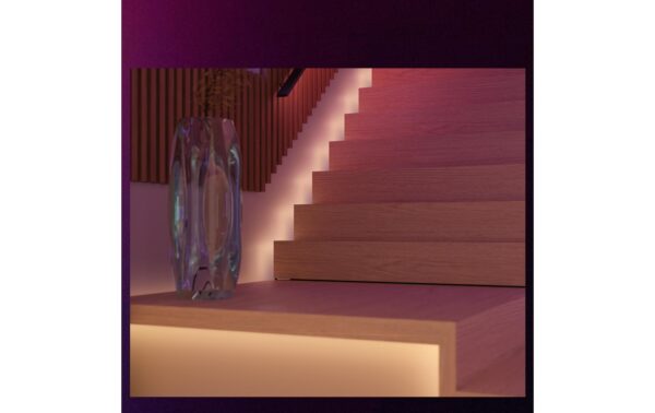 1951688_5 - Mediatech Philips Hue Flux Gradient Lightstrip 3m 1x hue Lightstrips 3m, 1x Netzteil, BT