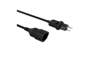 Verlängerungskabel MOVE 1m T12/T13 schwarz Kippbereich 180 Drehbereich 270°