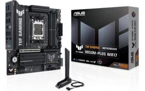 ASUS TUF GAMING B850M-PLUS WIFI7, mATX AM5, AMD B850, 4x DDR5, PCIe 5.0, WiFi 7 kaufen Schweiz | Mediatech.ch