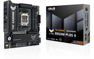 ASUS TUF GAMING B850M-PLUS II, mATX AM5, AMD B850, 4x DDR5, PCIe 5.0 kaufen Schweiz | Mediatech.ch