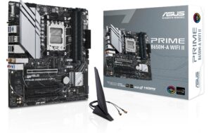 ASUS PRIME B650M-A WIFI II, mATX AM5, AMD B650, 4x DDR5, PCIe 4.0, WiFi 6 kaufen Schweiz | Mediatech.ch