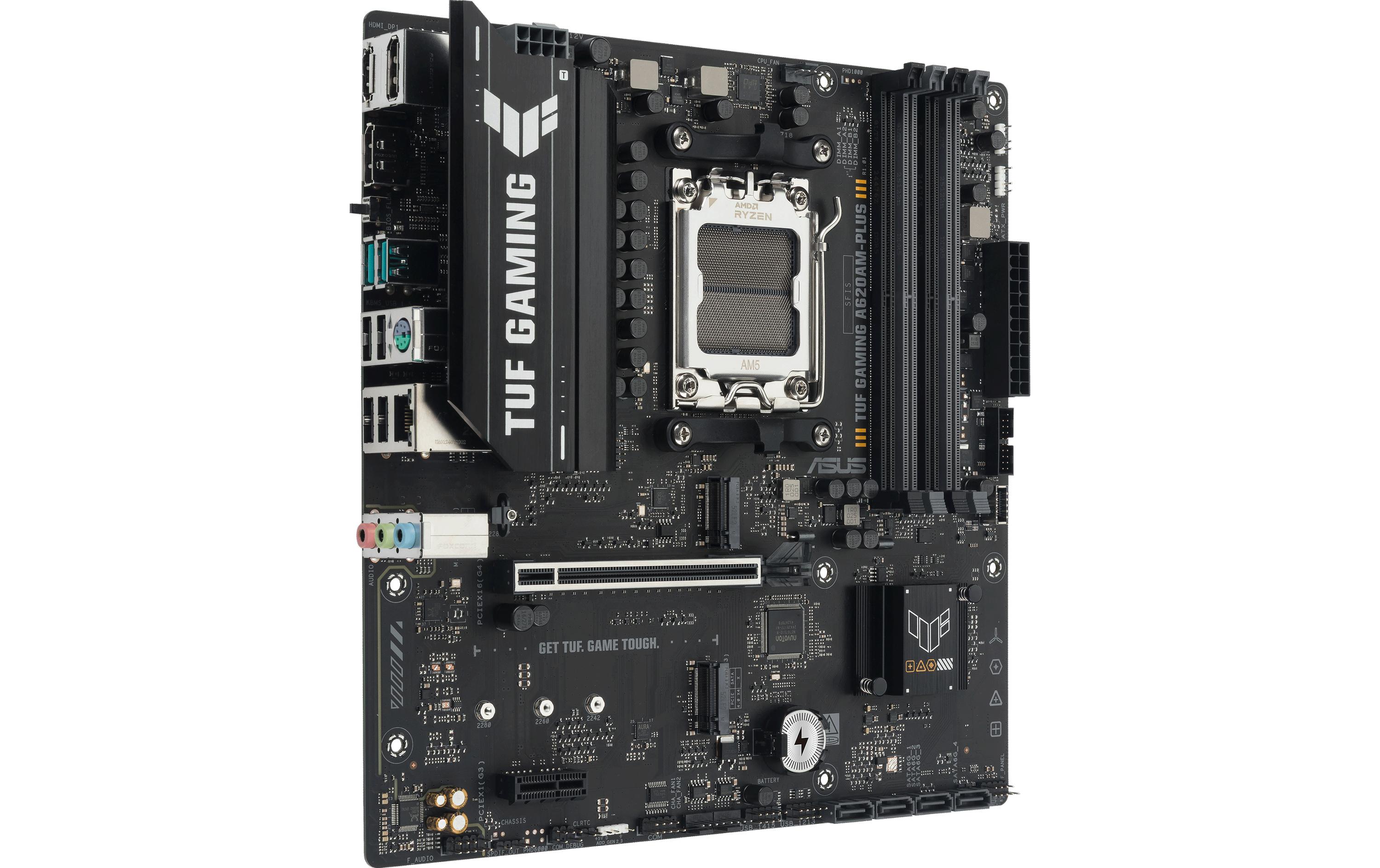 1953090_1 - Mediatech ASUS TUF GAMING A620AM-PLUS, mATX AM5, AMD A620A, 4x DDR5, PCIe 4.0