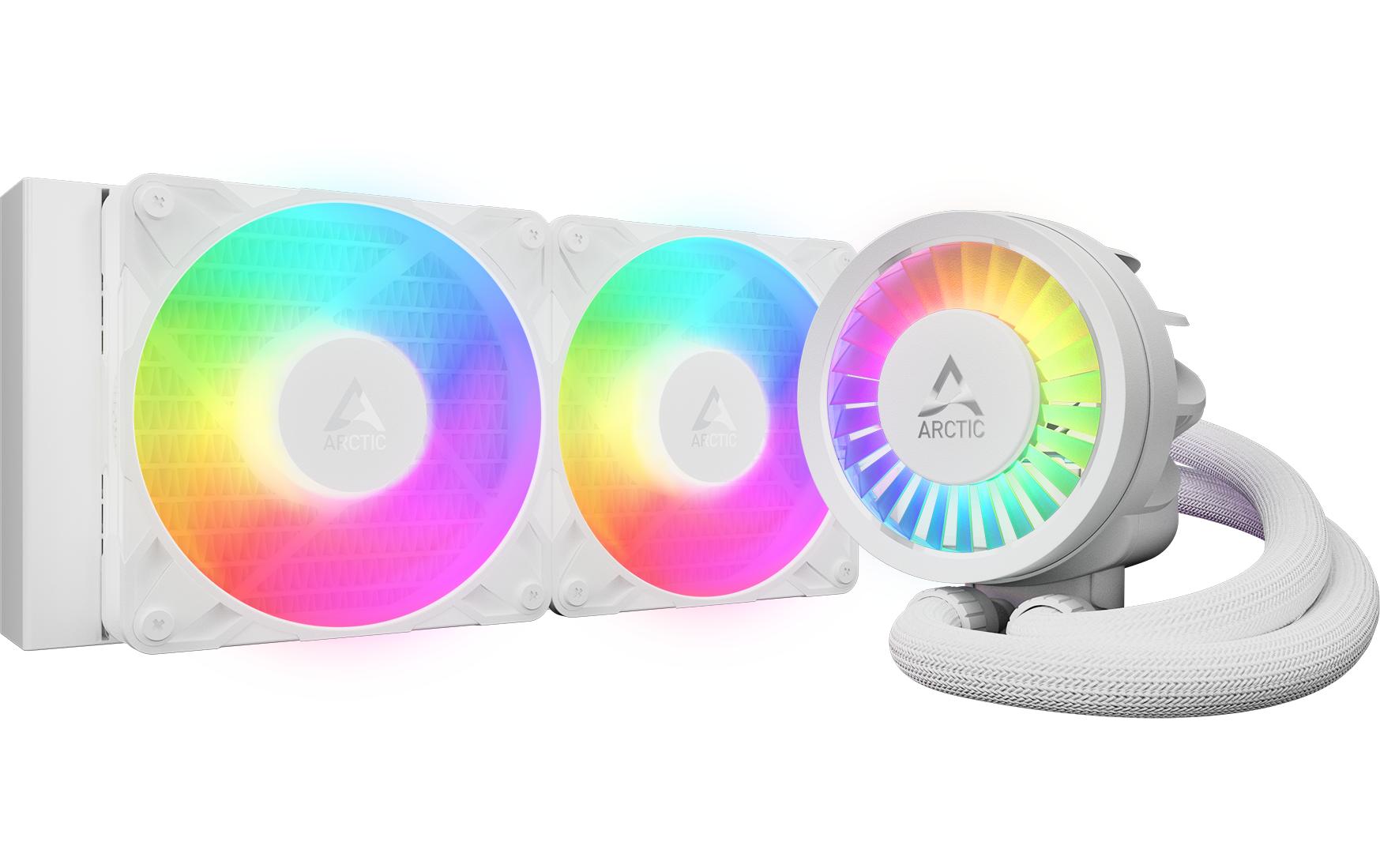 1954883 - Mediatech Arctic Cooling Kühler Arctic Liquid Freezer III P240 A-RGB Intel + AMD, Weiss kaufen | Mediatech.ch