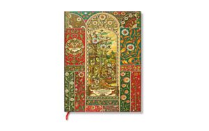 Paperblanks Notizbuch Wiener Früchte Midi, blanco, 144 Seiten, 120 g/m2