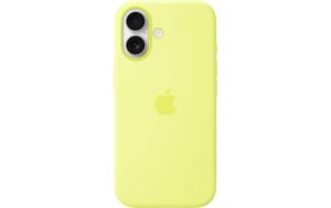 Apple Back Cover Silicone MagSafe Case iPhone 17 Neongelb
