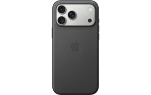 Apple Back Cover TechWoven MagSafe Case iPhone 17 Pro Max Schwarz