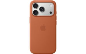 Apple Back Cover Silicone MagSafe Case iPhone 17 Pro Braun