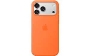 Apple iPhone 17 Pro Max Silicone Case MagSafe, Orange