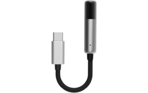 Shanling UA Mini Silber-Schwarz Portabler USB-C DAC/Kopfhörerverstärker