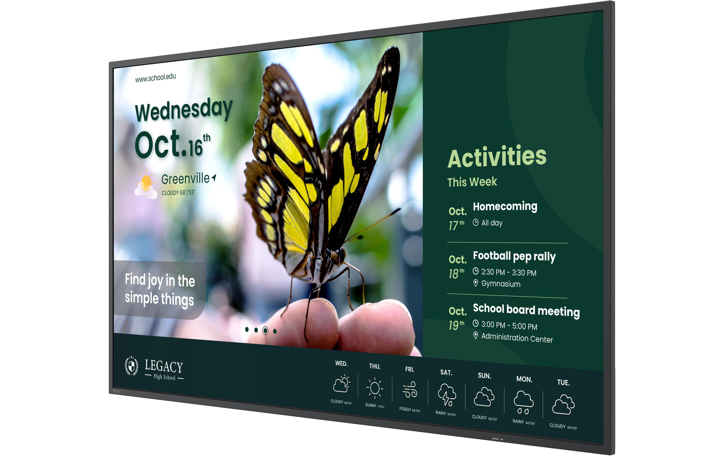 1957282_4 - Mediatech Benq ST4304 Public Display 43 Ultra HD, 350cd/m2, 18/7, 4GB, Android