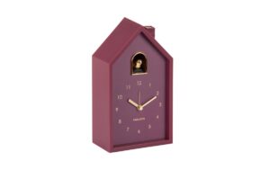 KARLSSON Wecker Modern Cuckoo Oro Exkl. 3 x AA Batterie, Dark Mauve kaufen Schweiz | Mediatech.ch