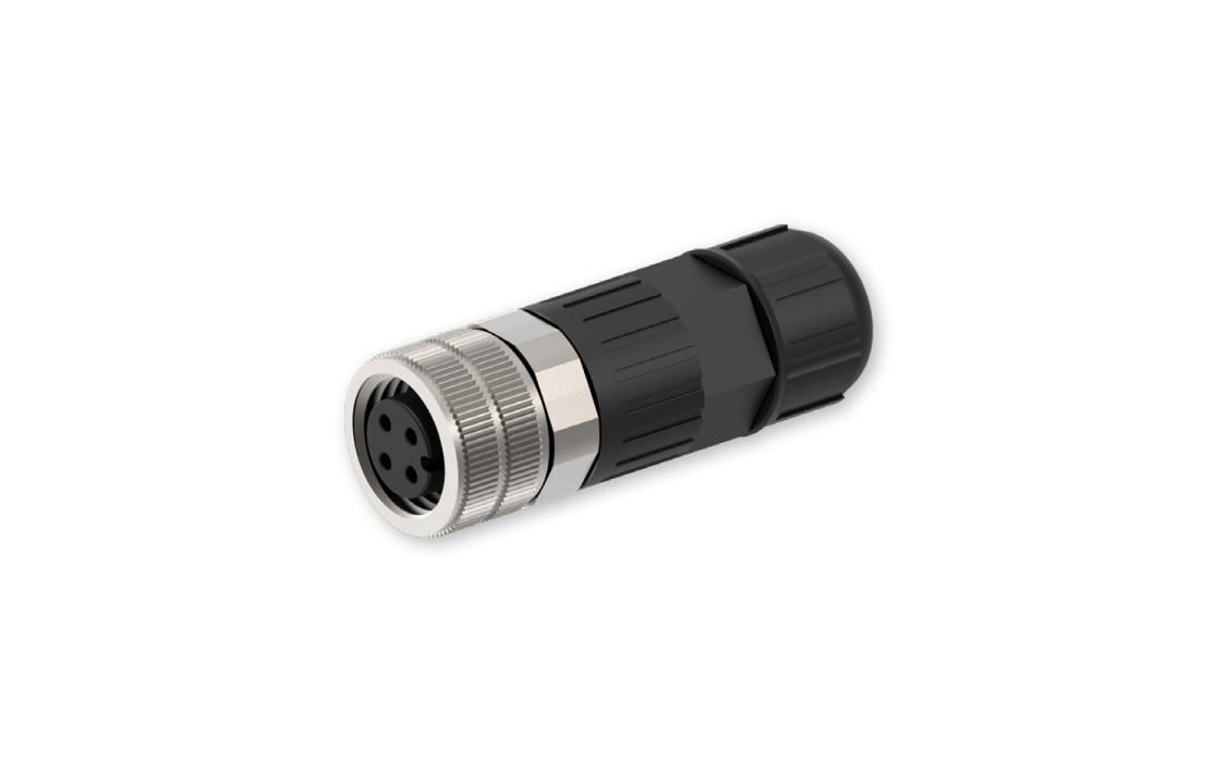 Teltonika PR40119K: M12-A 4-Pin Female Automotive Industrie Connector kaufen Schweiz | Mediatech.ch
