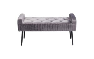Kare Sitzbank Lofty Grau/Schwarz