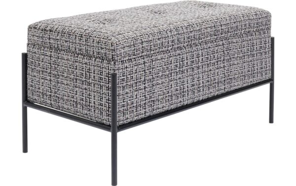 Kare Buttons Storage B&W Klein Grau