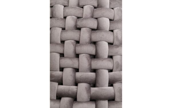Kare Sitzbank Weave Grau 128cm