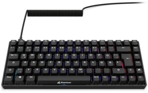 Sharkoon SGK50 S3 PBT kabelgebunden, DE, PBT, mech kaufen Schweiz | Mediatech.ch