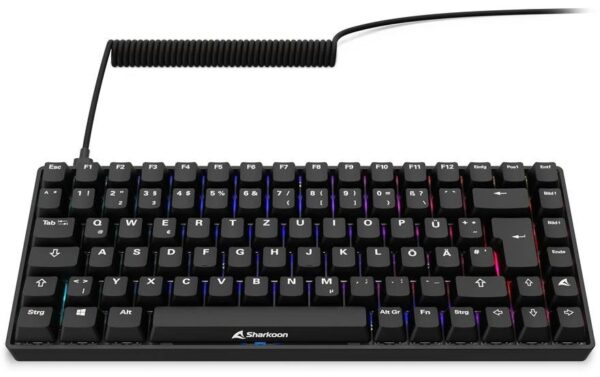 Sharkoon SGK50 S3 PBT kabelgebunden, DE, PBT, mech kaufen Schweiz | Mediatech.ch