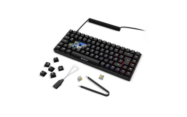 Sharkoon SGK50 S3 PBT kabelgebunden, DE, PBT, mech