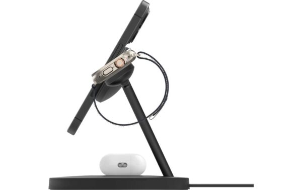 1958684_4 - Mediatech Belkin BoostCharge 3in1 Ladestation 15W inkl. Schnellladung, Schwarz