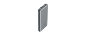 Belkin BoostCharge Powerbank usb-A/usb-C 15W, 15cm Kabel, Space Grey
